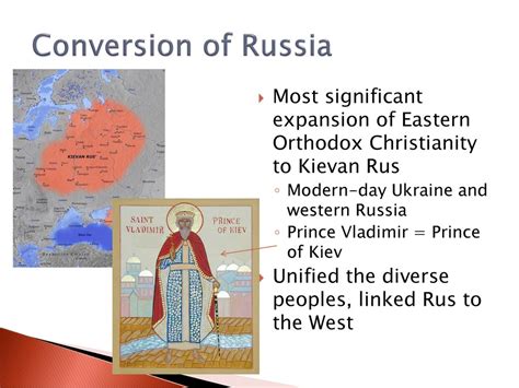 Dienecedorung des Christentums in Kiew: Ein Wendepunkt für die Entwicklung des frühen Ruslands und die Entstehung eines osteuropäischen Kulturkreises.