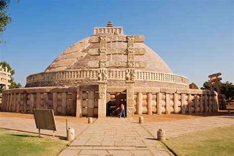 Der Bau des Großen Stupas von Sanchi; Eine architektonische Meisterleistung des frühen Buddhismus und Symbol der königlichen Gunst